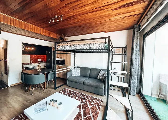 Grand Studio « O Soleil » 4 Pers. 200M Des Pistes.